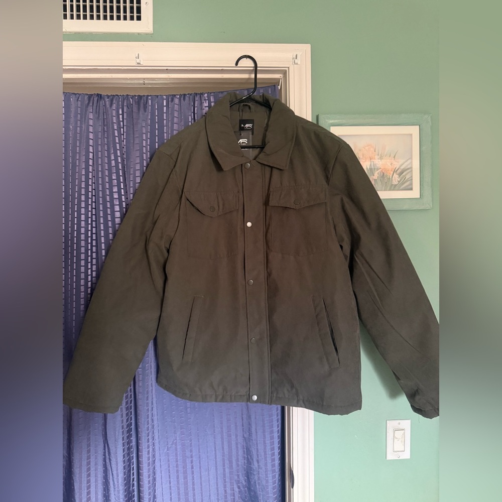 Mack Russo Men's Range Jacket -  Green - dark olive color XL